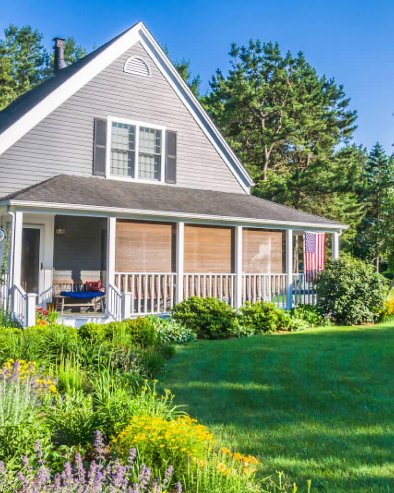 Home with curb appeal