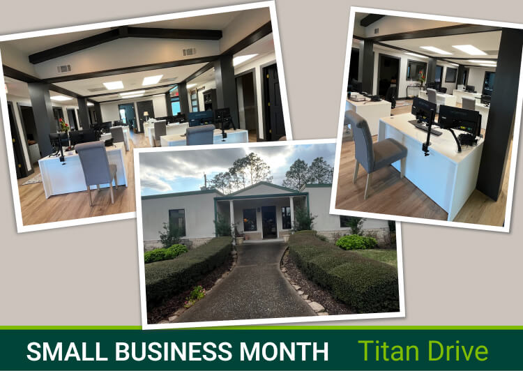 Titan Drive photo collage