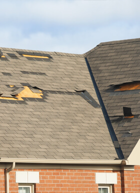 roof damage