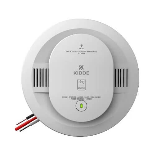 Photo of a smoke alarm