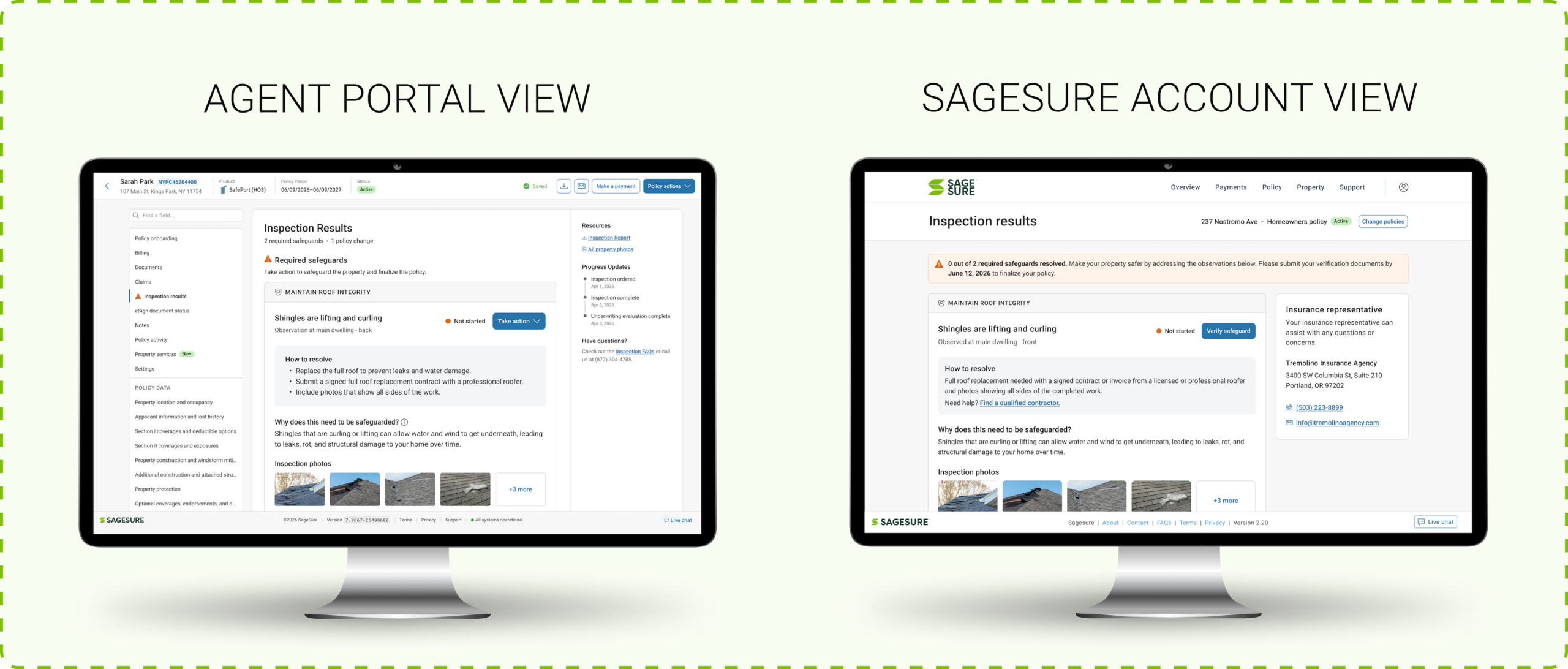 Producer vs. Policyholder View