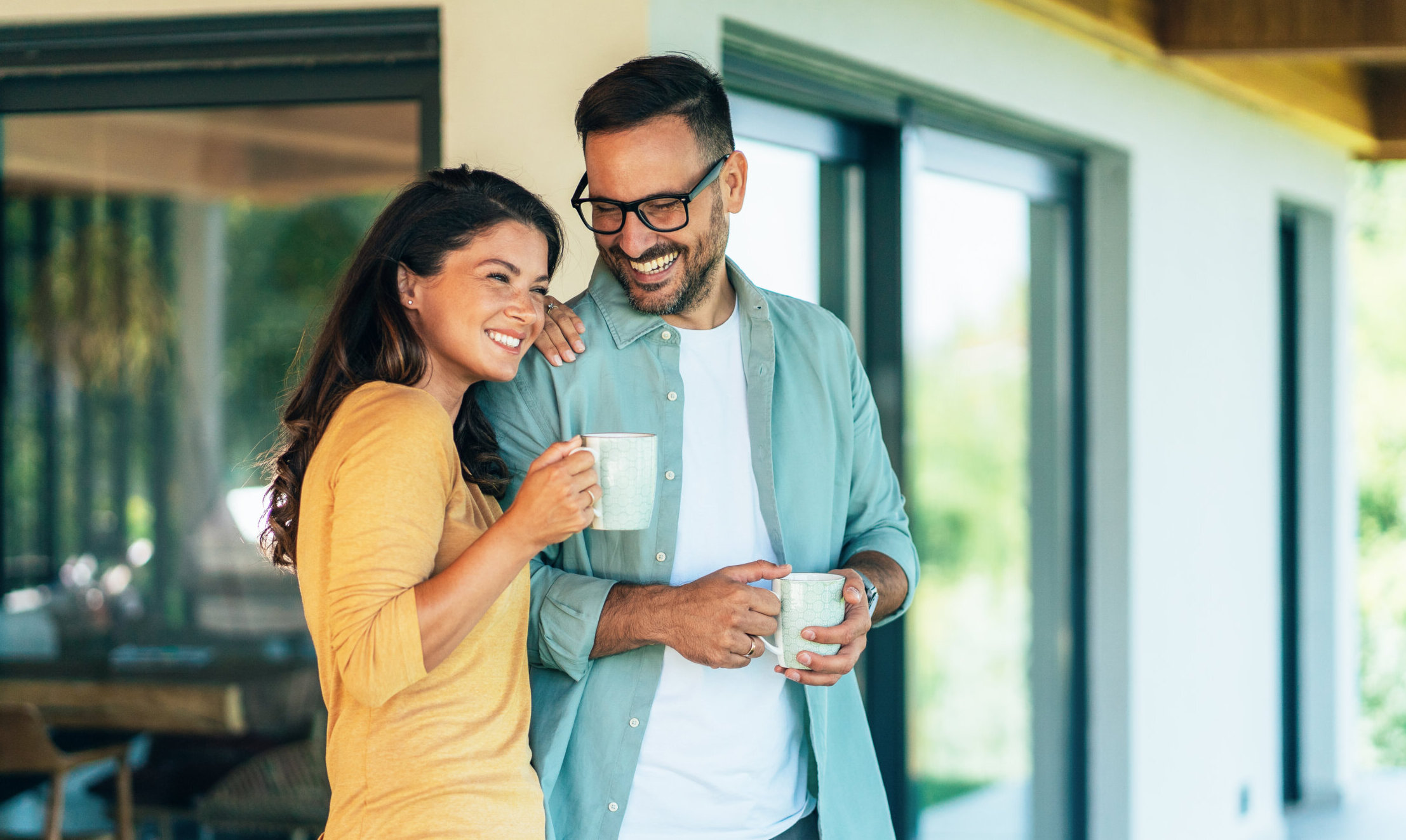 couple at home