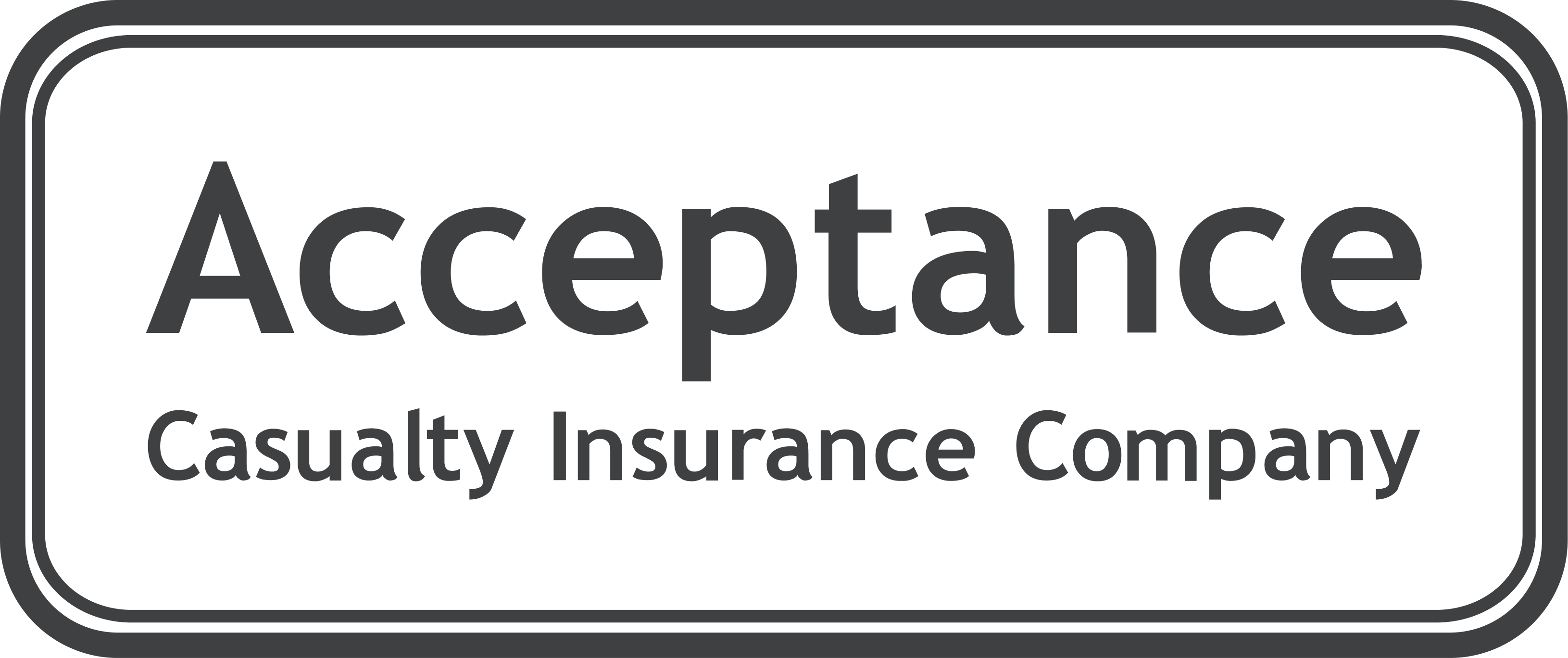 Acceptance Casualty Gray Logo